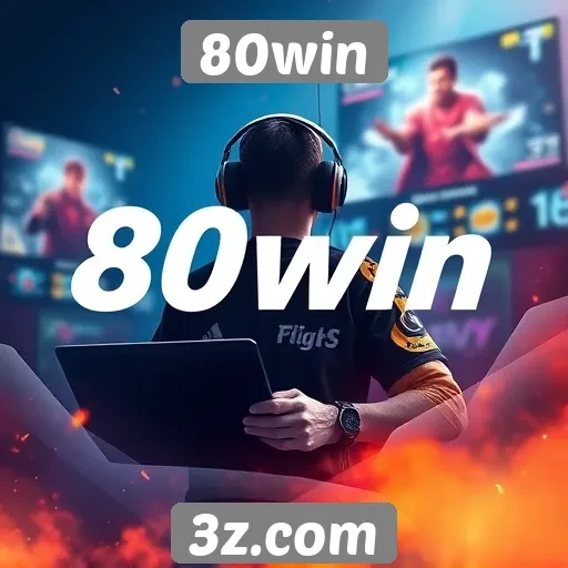 Plataforma 80win impulsiona competições de eSports